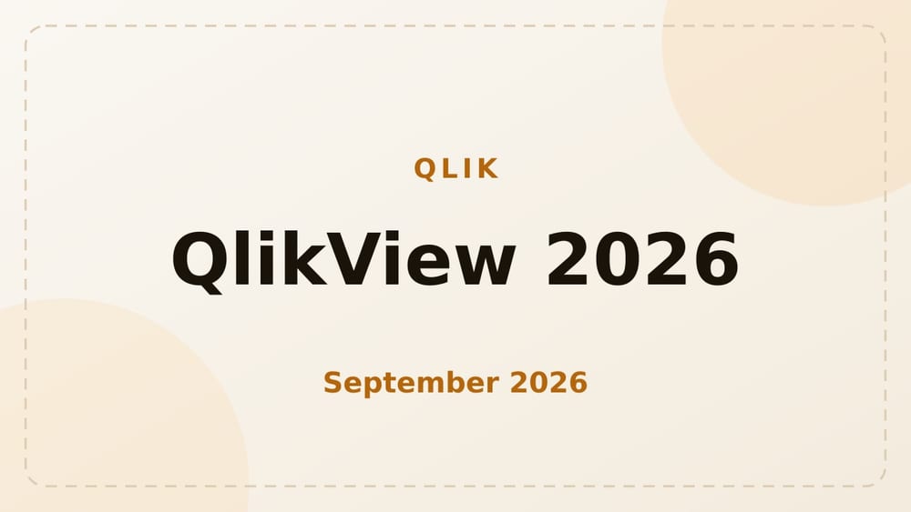 QlikView September 2026: свежая сборка для Desktop и Server