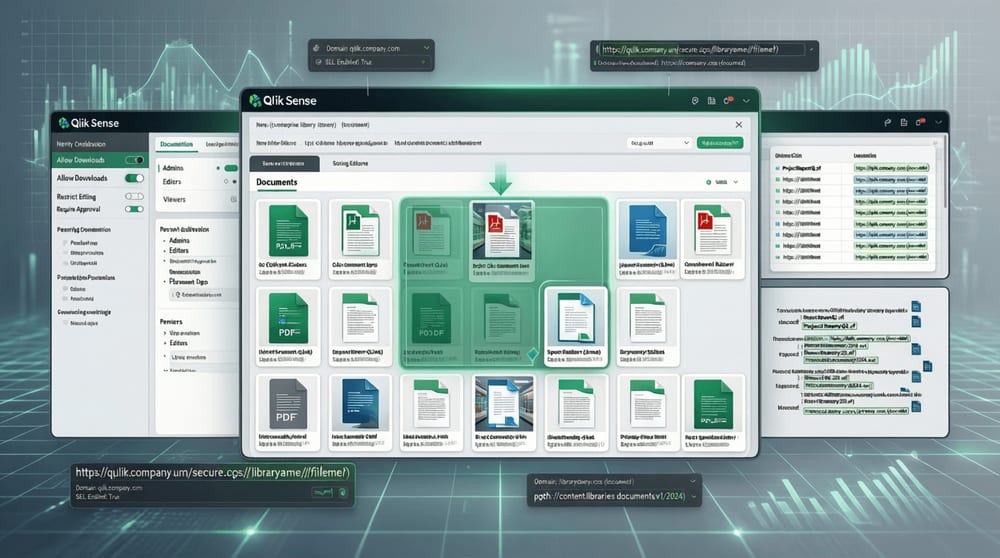 Скачиваем документы(файлы) из Qlik Sense library