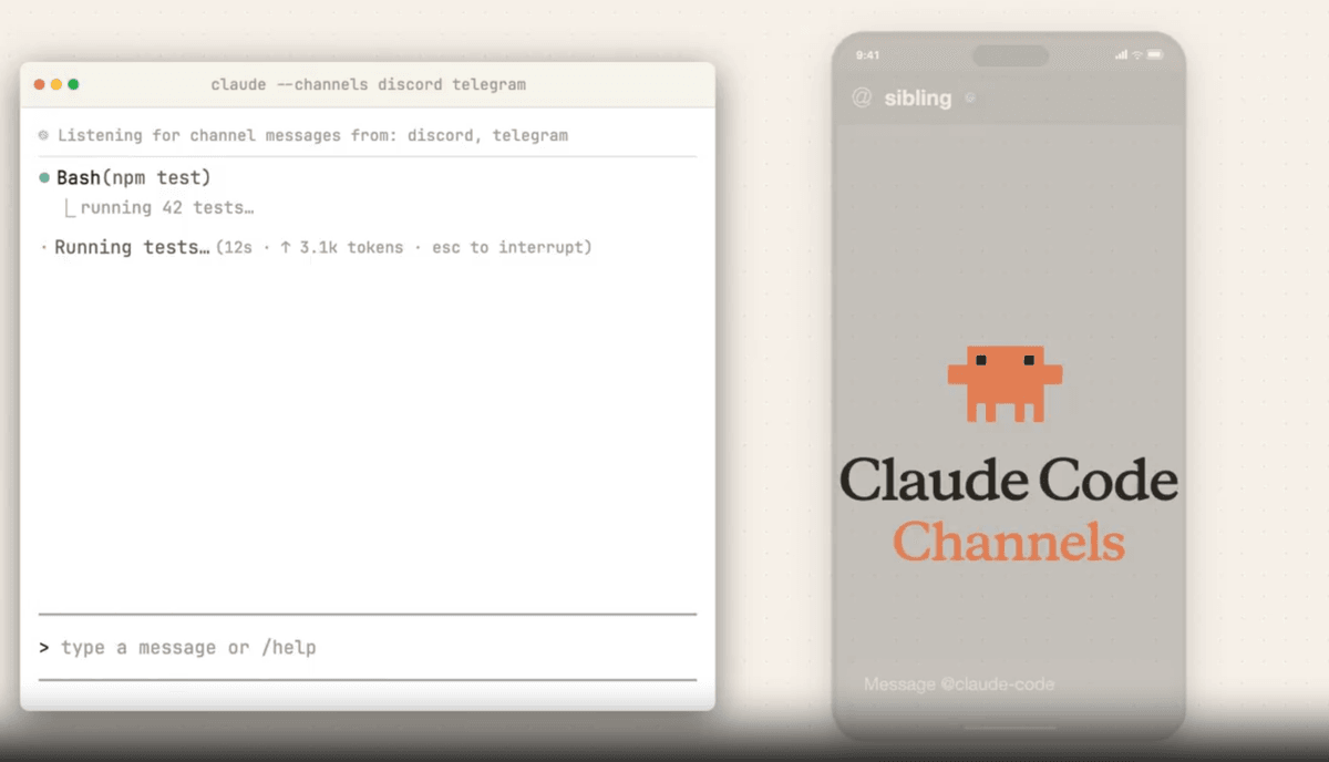 Anthropic превращает Claude Code в постоянно работающего AI-агента с новой функцией channels